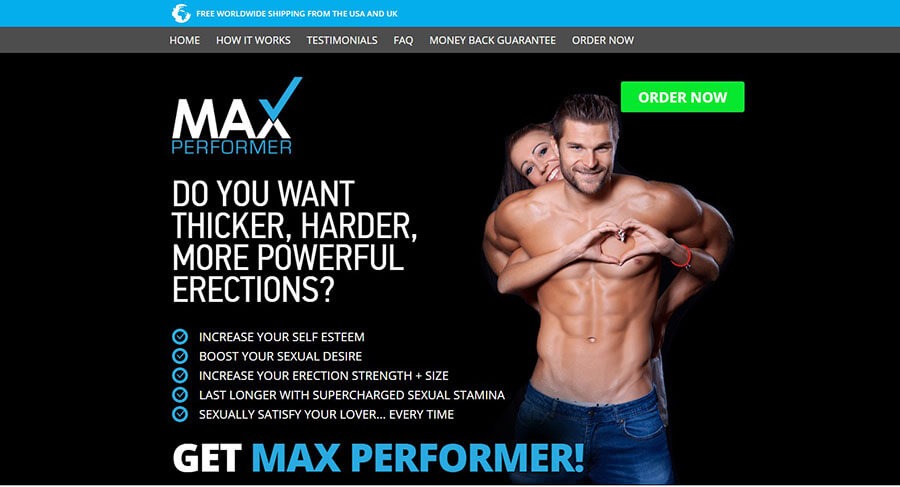 Max Performer Official Website