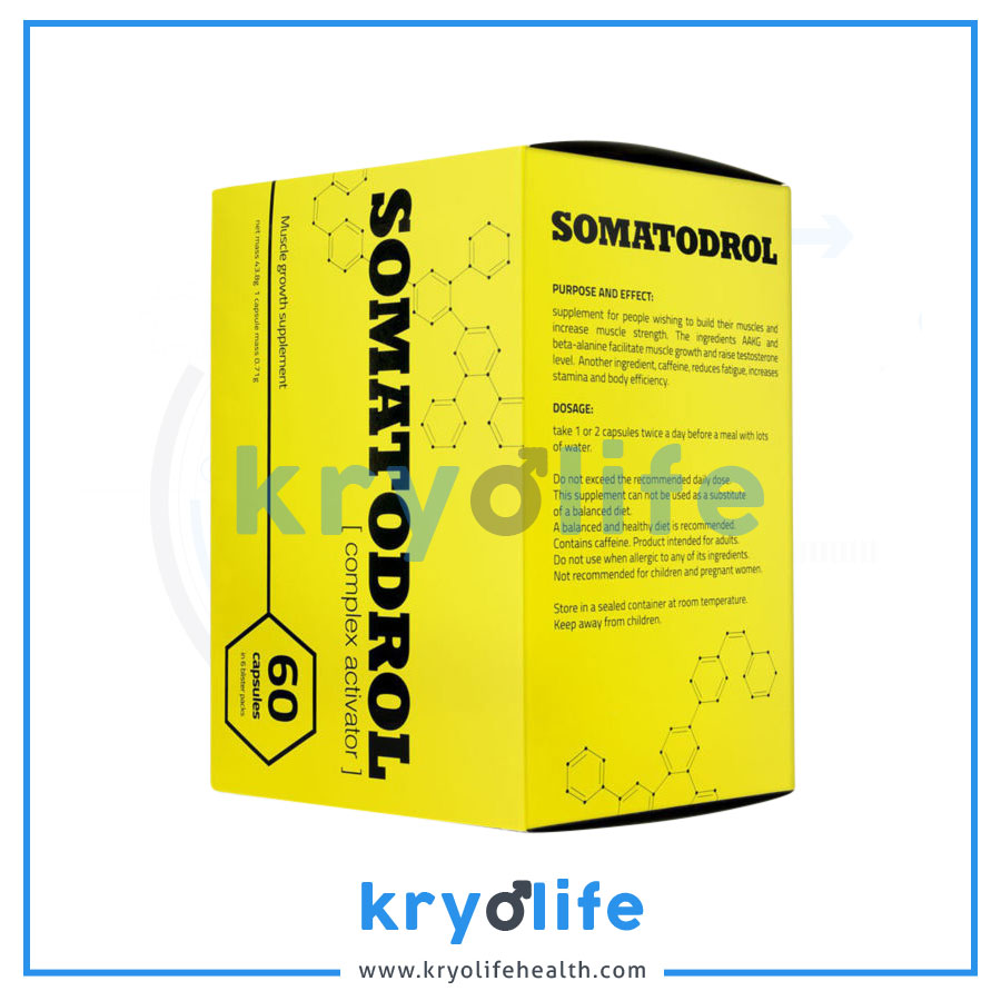 Somatodrol EXTREME STRENGTH AND LEAN MUSCLE MASS GAIN 60 Caps 