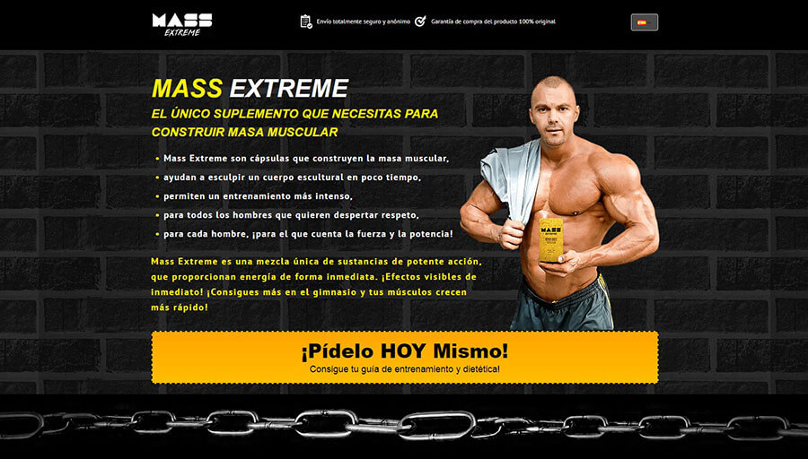 Web oficial de Mass Extreme