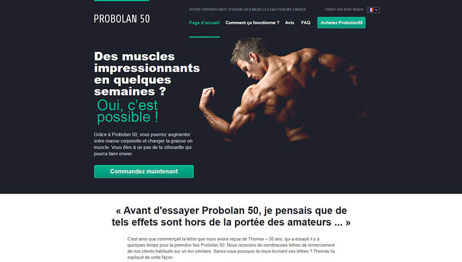 Probolan 50 Official Website