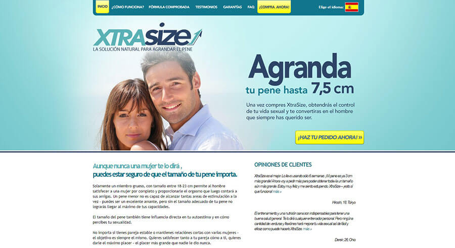 XtraSize Official Website