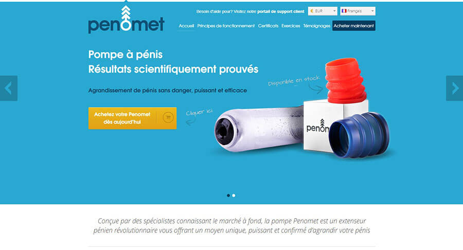 Penomet Official Website