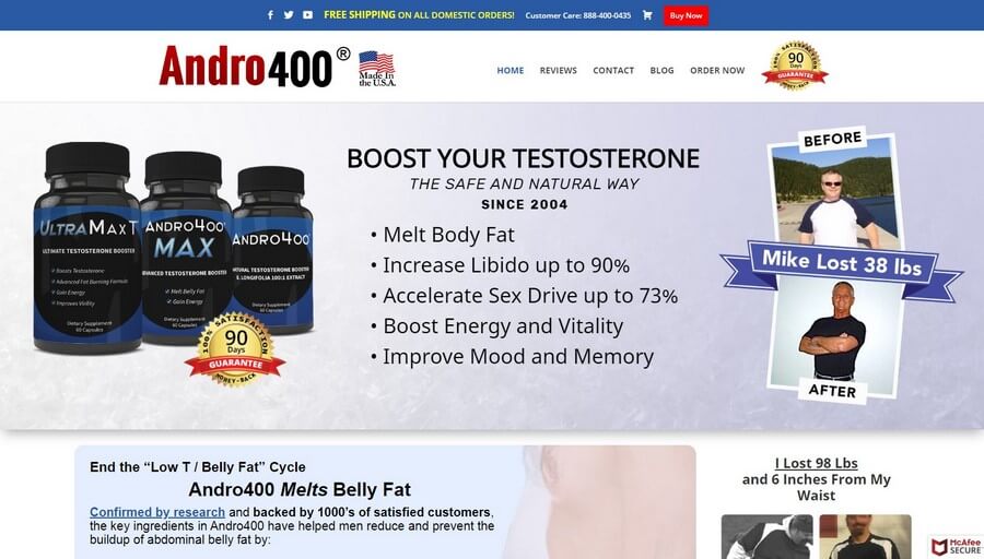 Andro400 official website